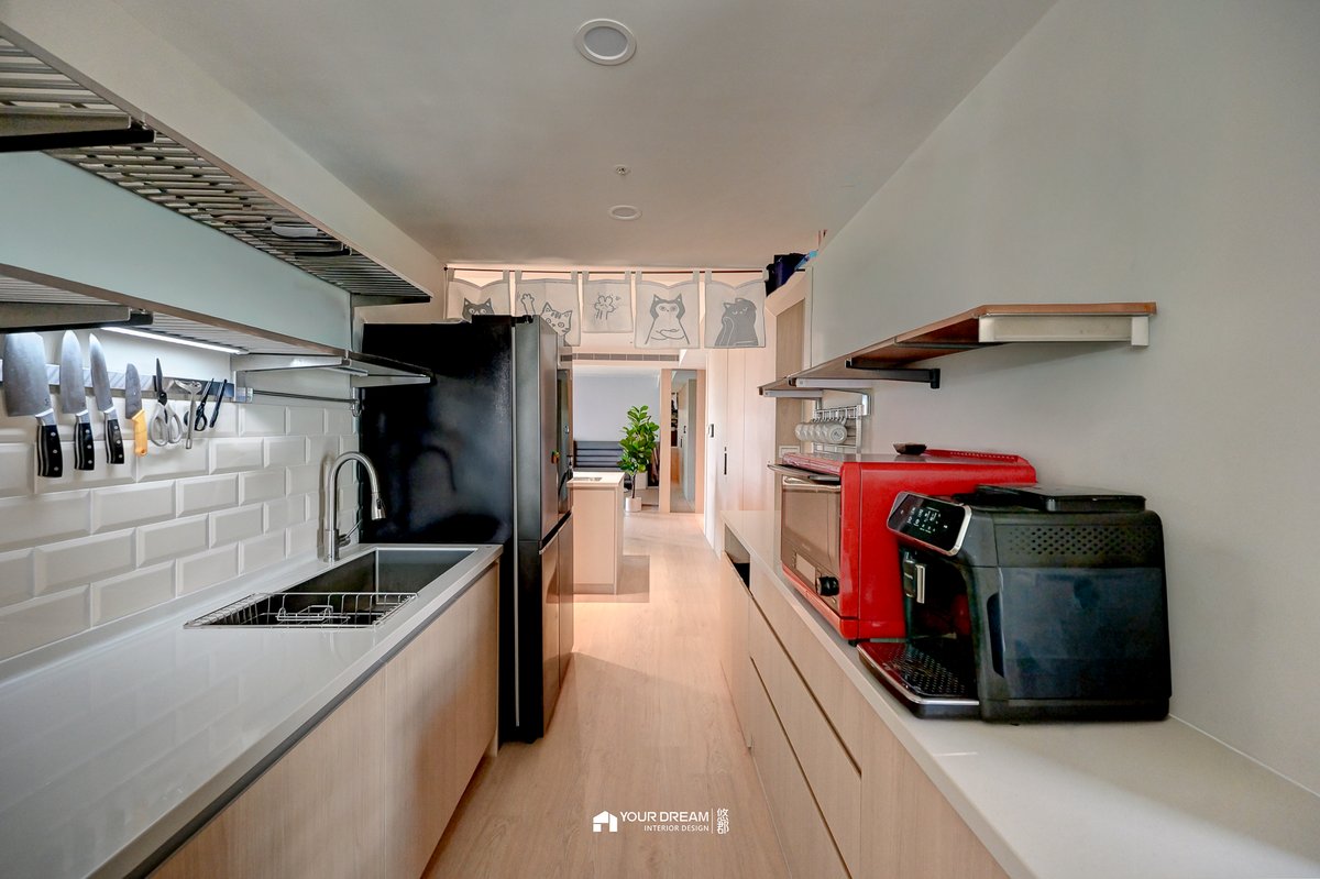 夢萊茵河畔|40坪老屋翻新,找回河景的日系親子宅