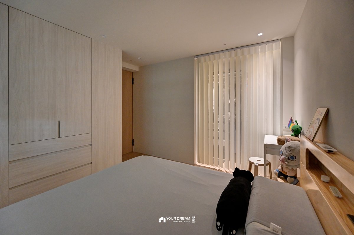 夢萊茵河畔|40坪老屋翻新,找回河景的日系親子宅